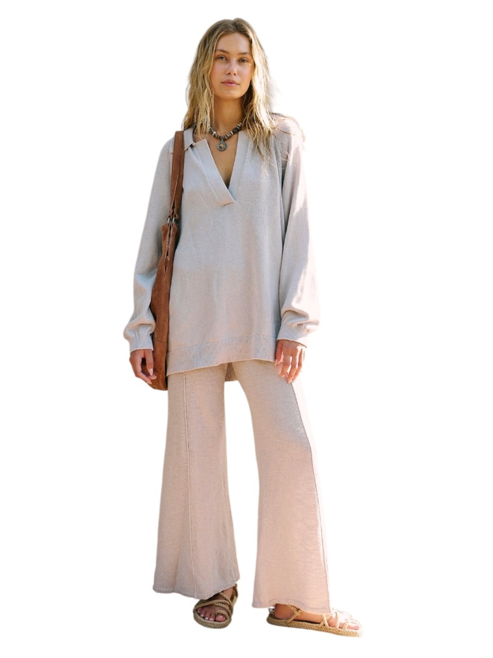 Free People Free Est Drea Sweater Set